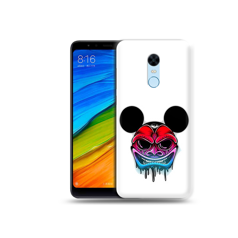 

Чехол MyPads Tocco для Xiaomi Redmi 5 Plus микки в маске (PT94743.327.473), Прозрачный, Tocco