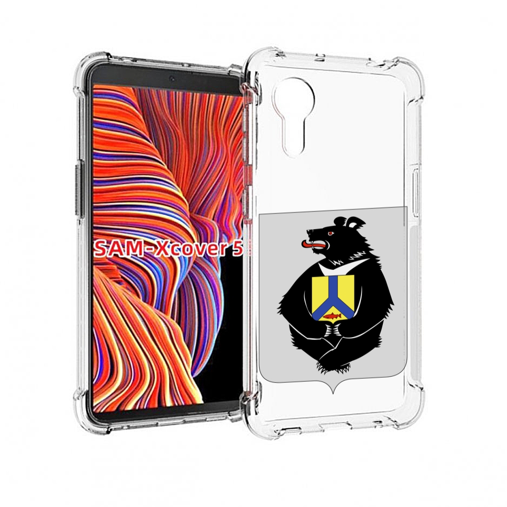 

Чехол MyPads герб-хабаровскии-краи для Samsung Galaxy Xcover 5, Прозрачный, Tocco