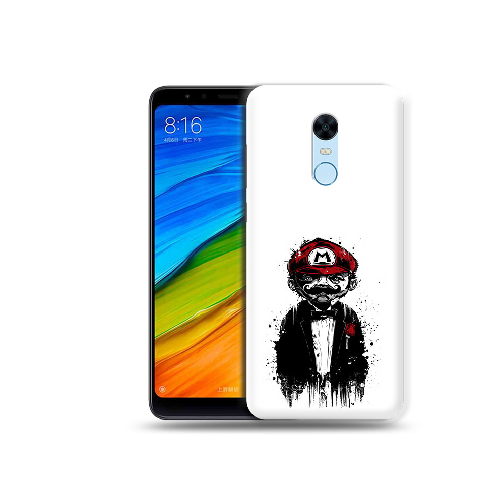 

Чехол MyPads Tocco для Xiaomi Redmi 5 Plus марио (PT94743.327.458), Прозрачный, Tocco