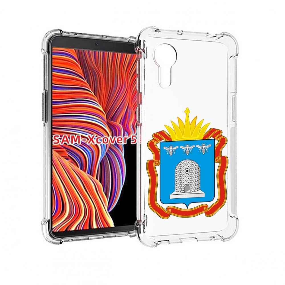 

Чехол MyPads герб-тамбовская-область для Samsung Galaxy Xcover 5, Прозрачный, Tocco