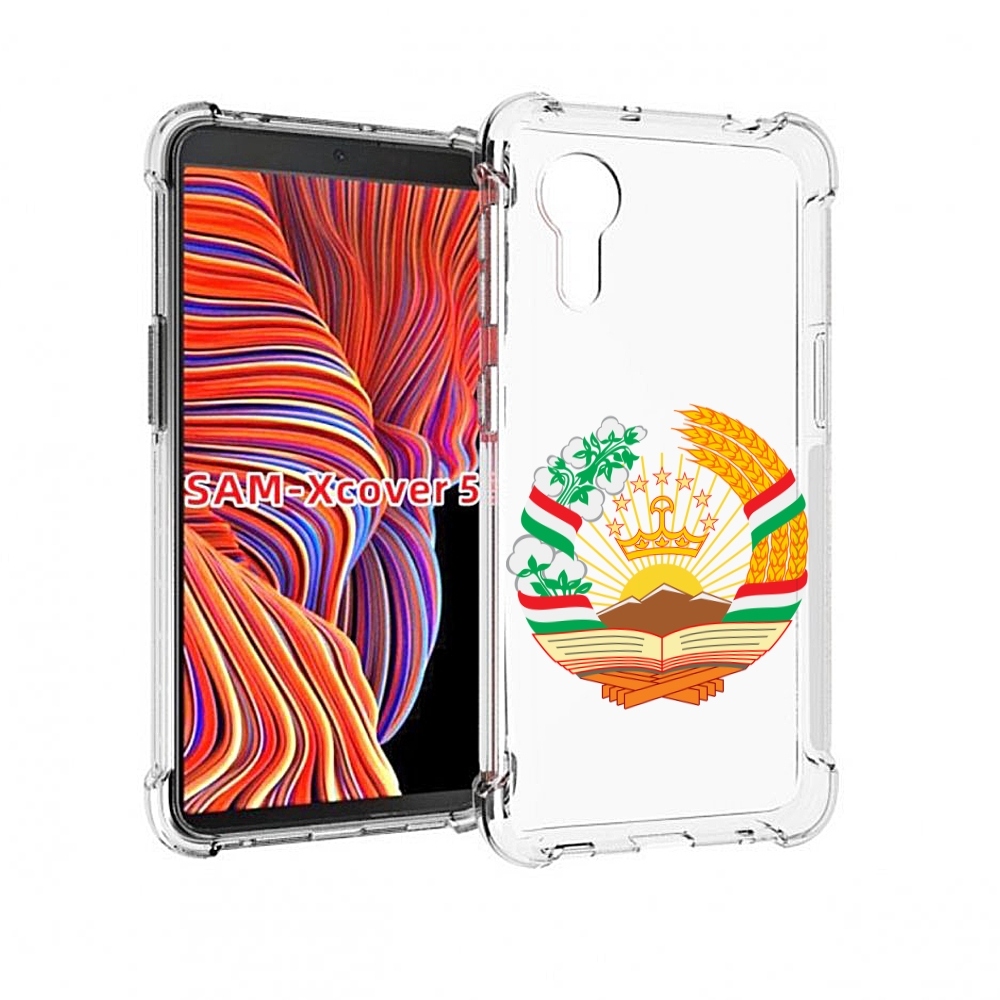 

Чехол MyPads герб-таджикистана для Samsung Galaxy Xcover 5, Прозрачный, Tocco