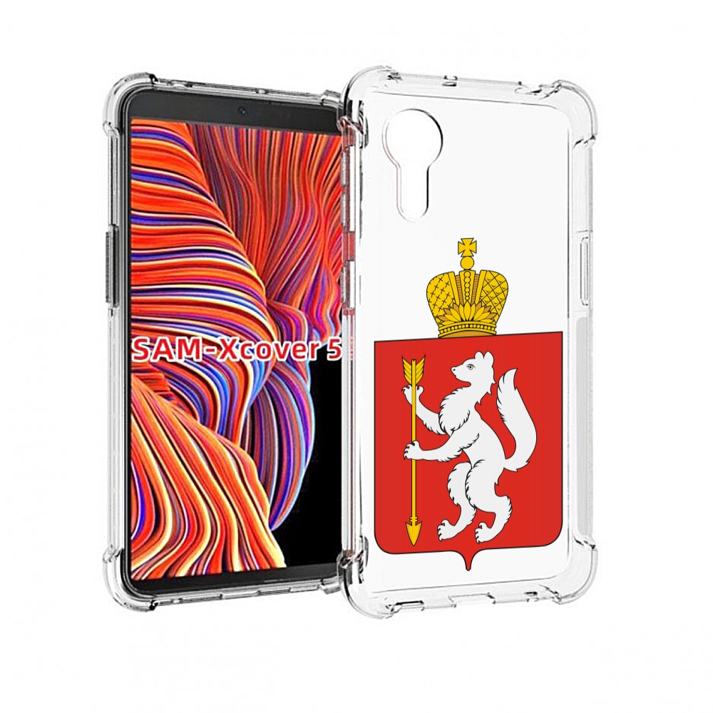 

Чехол MyPads герб-свердловская-область-екатеринбург для Samsung Galaxy Xcover 5, Прозрачный, Tocco