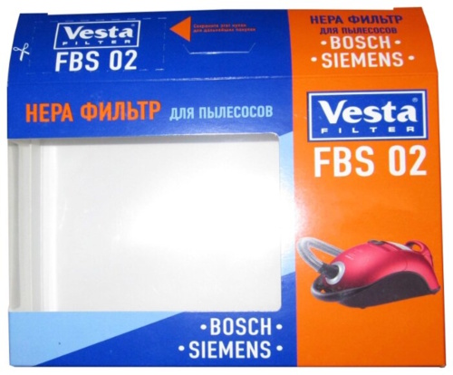 фото Фильтр для пылесоса vesta filter hepa fbs02