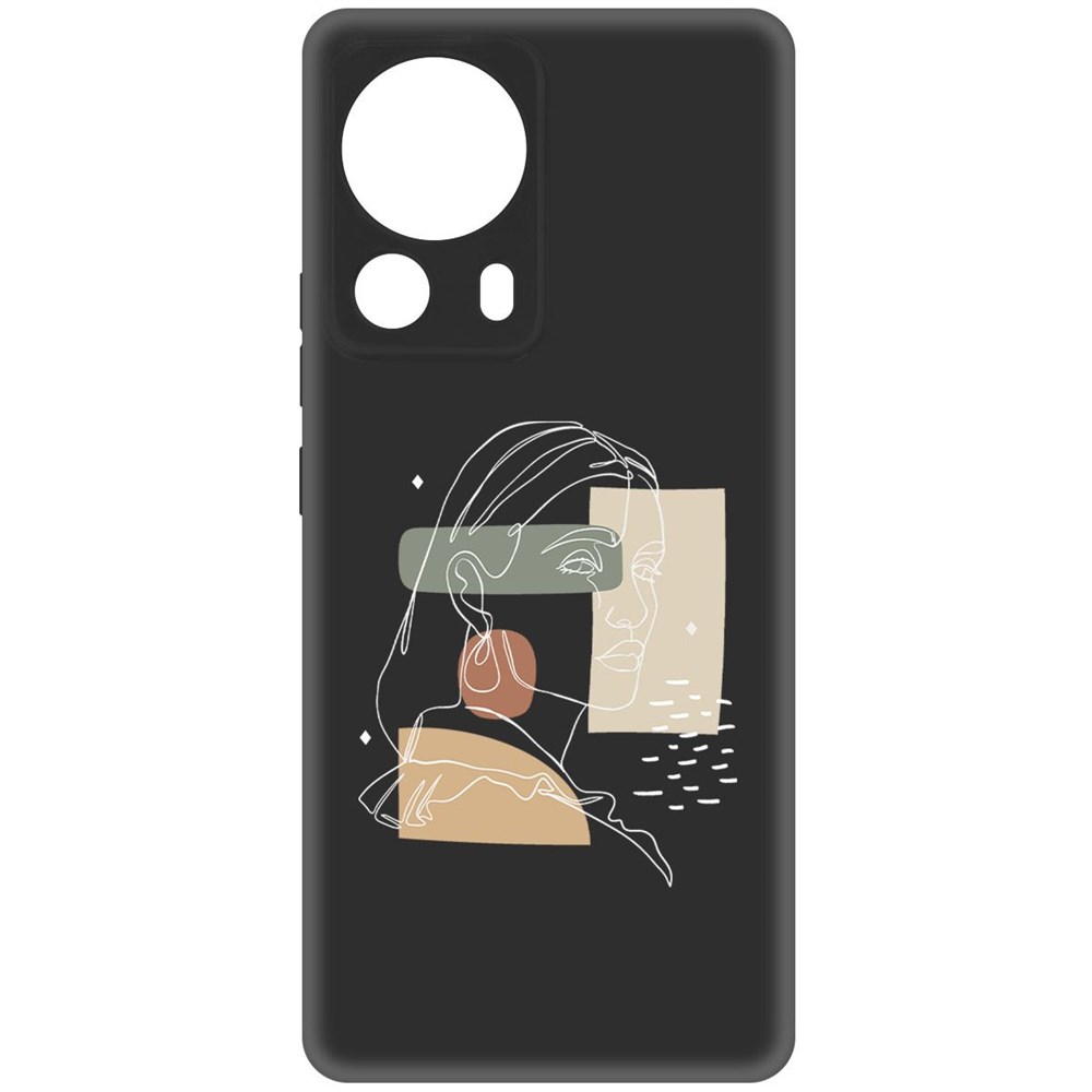 

Чехол-накладка Krutoff Soft Case Уверенность для Xiaomi 13 Lite черный