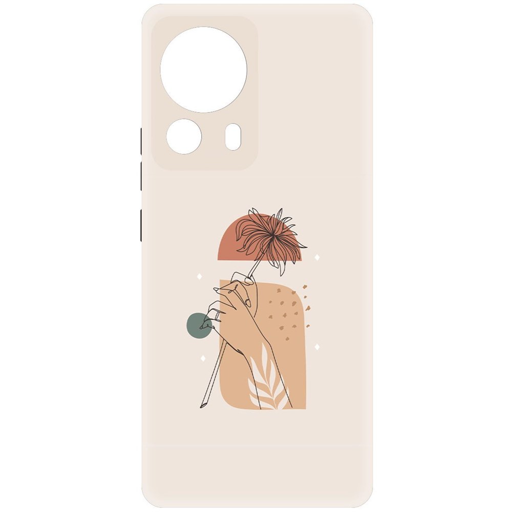 

Чехол-накладка Krutoff Soft Case Романтика для Xiaomi 13 Lite черный