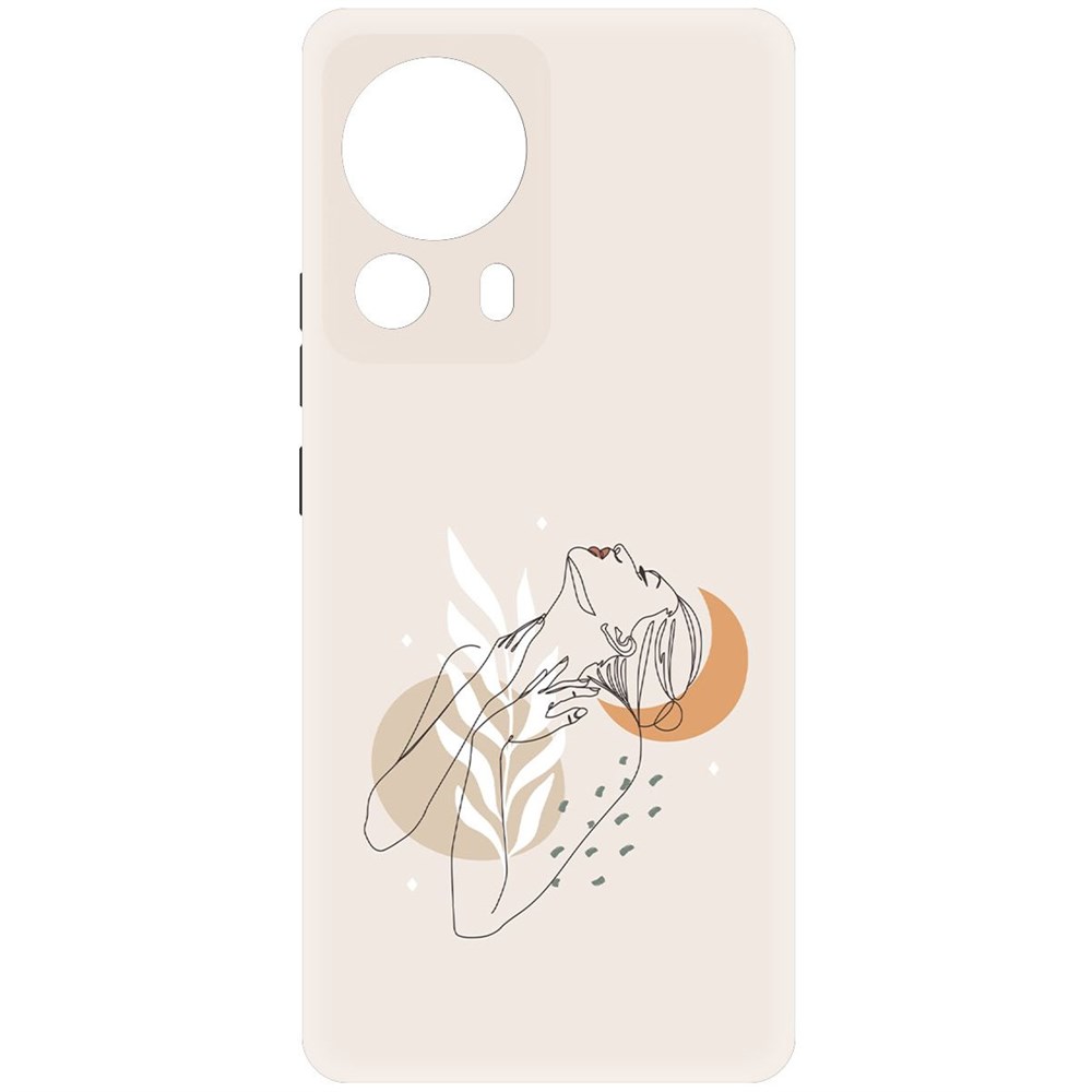 

Чехол-накладка Krutoff Soft Case Женственность для Xiaomi 13 Lite черный