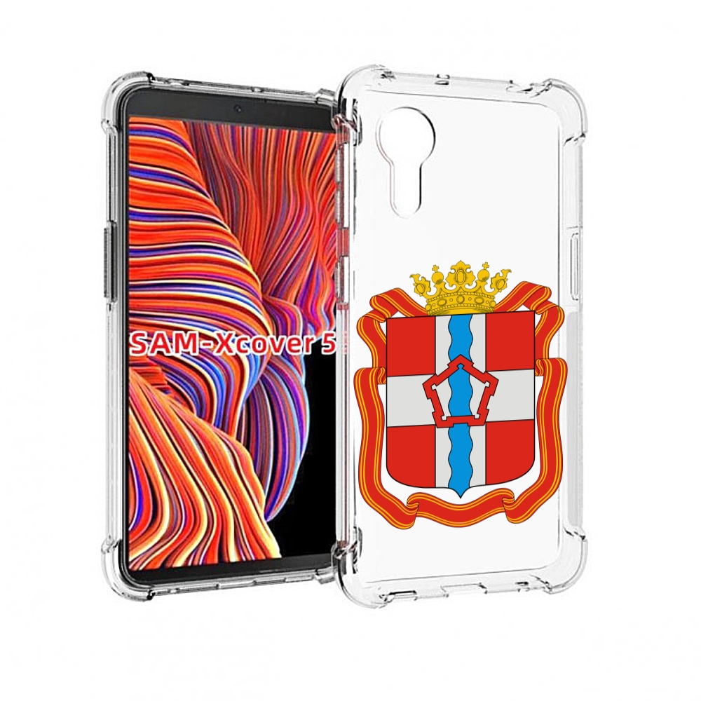 

Чехол MyPads герб-омскои-области для Samsung Galaxy Xcover 5, Прозрачный, Tocco