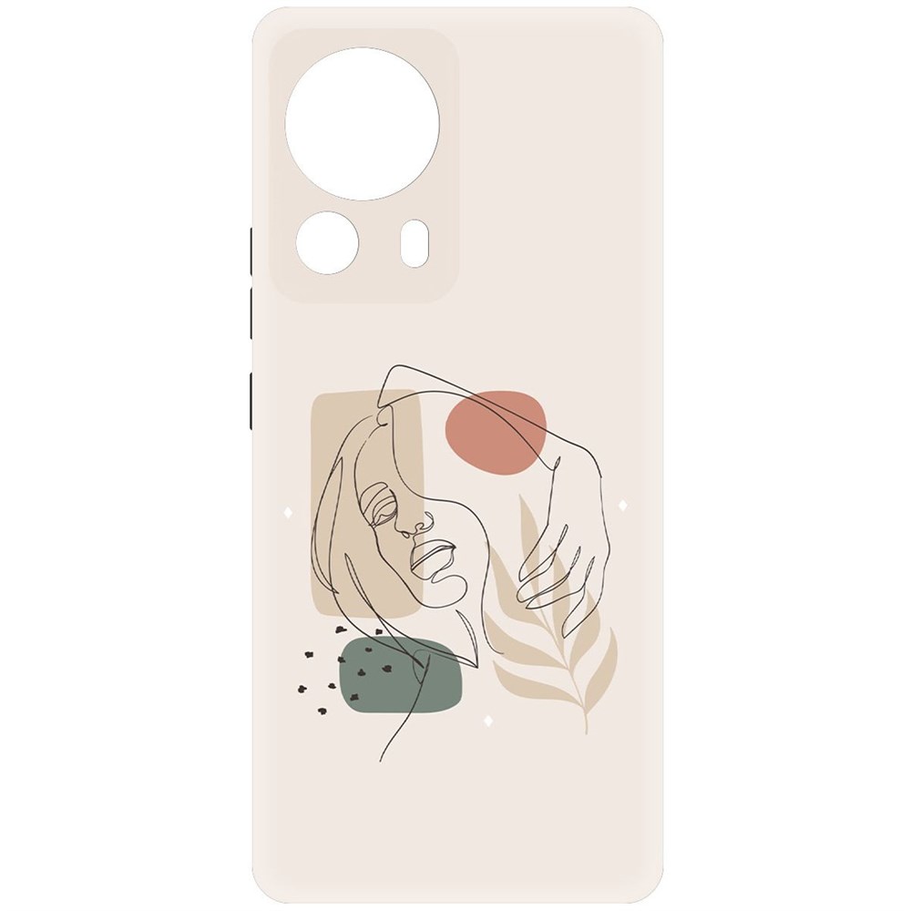 

Чехол-накладка Krutoff Soft Case Грациозность для Xiaomi 13 Lite черный