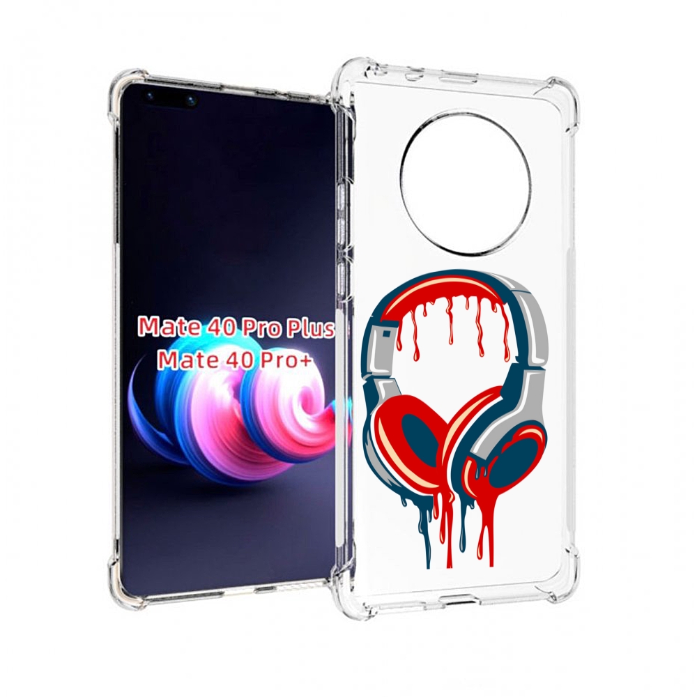 

Чехол MyPads не делай громко для Huawei Mate 40 Pro+ Plus, Прозрачный, Tocco