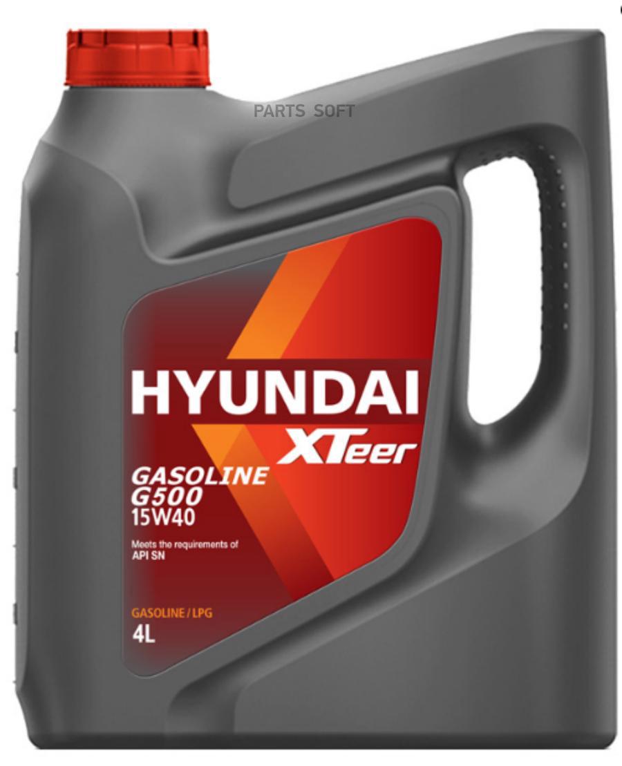 

Моторное масло HYUNDAI Xteer Gasoline G500 Sl 15W40 6л