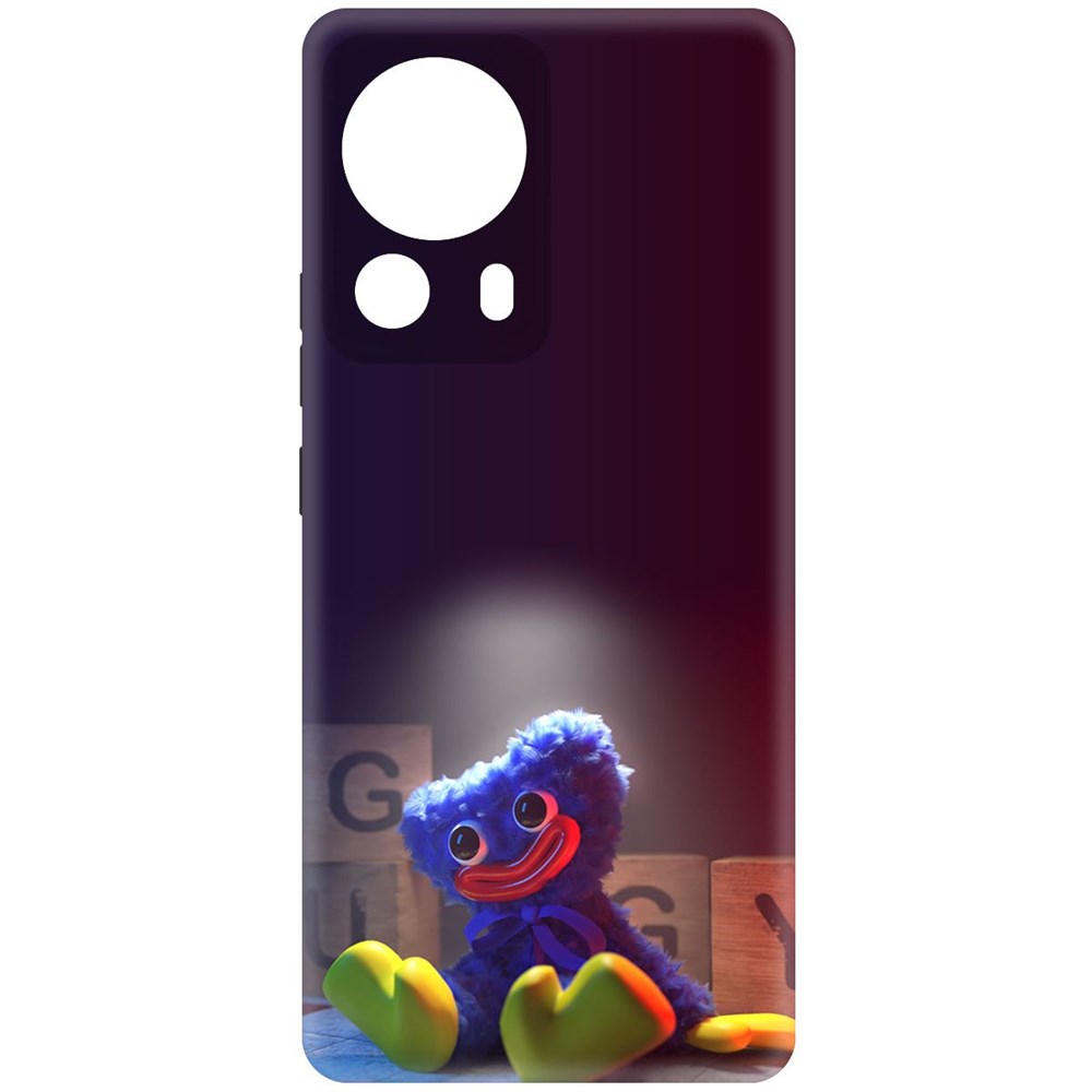 

Чехол-накладка Krutoff Soft Case Хаги Ваги игрушка для Xiaomi 13 Lite черный