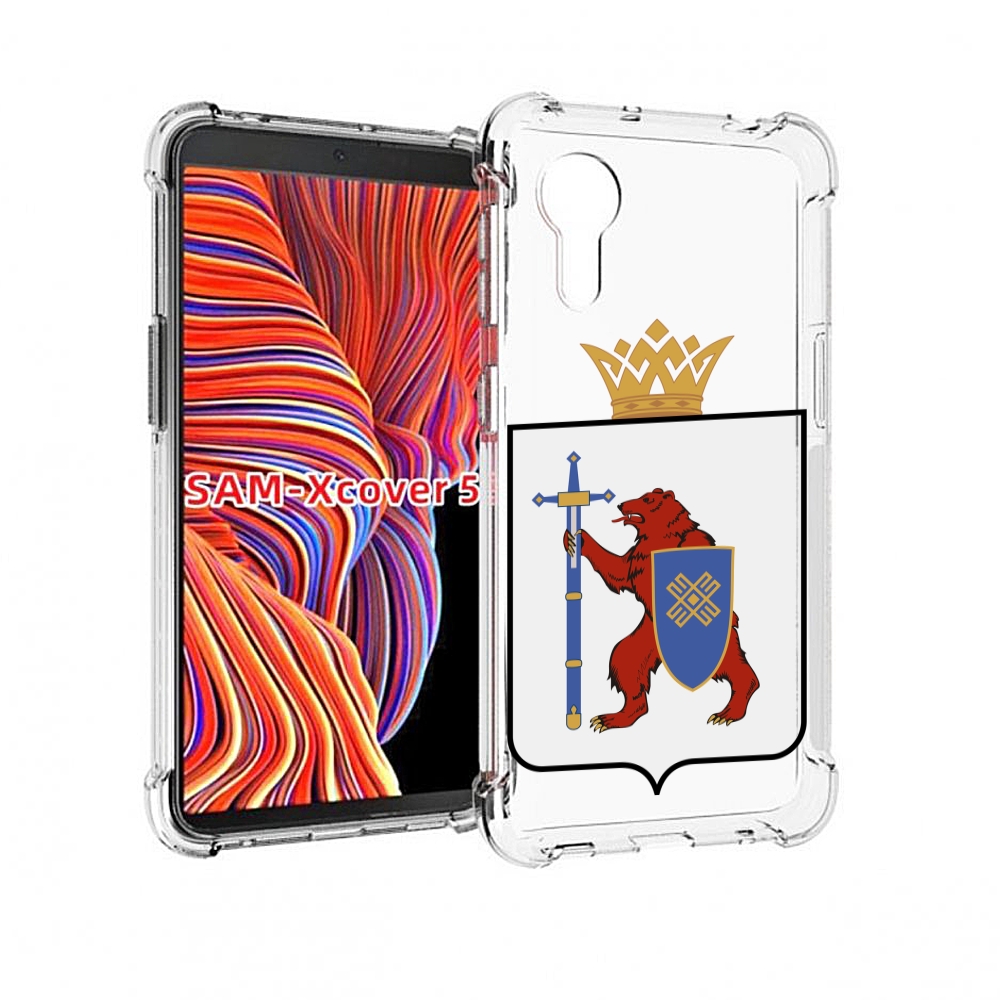

Чехол MyPads герб-марии-эл-иошкар-ола для Samsung Galaxy Xcover 5, Прозрачный, Tocco