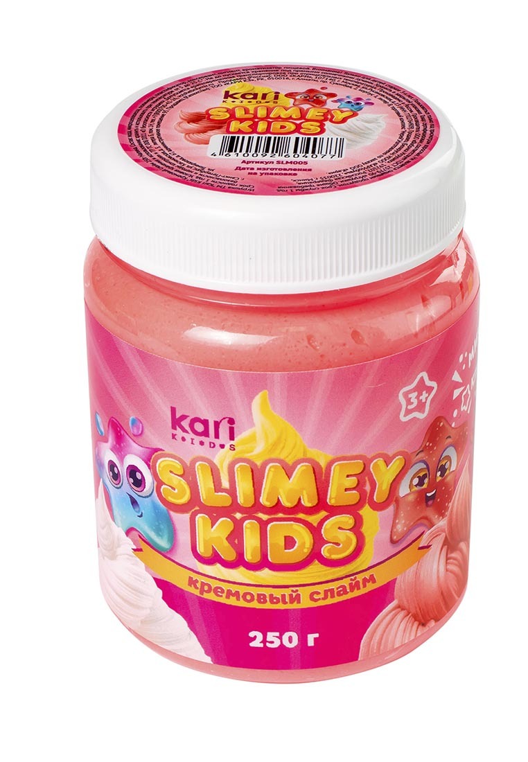 Кремовый слайм Slimey Kids Малина, 250 гр