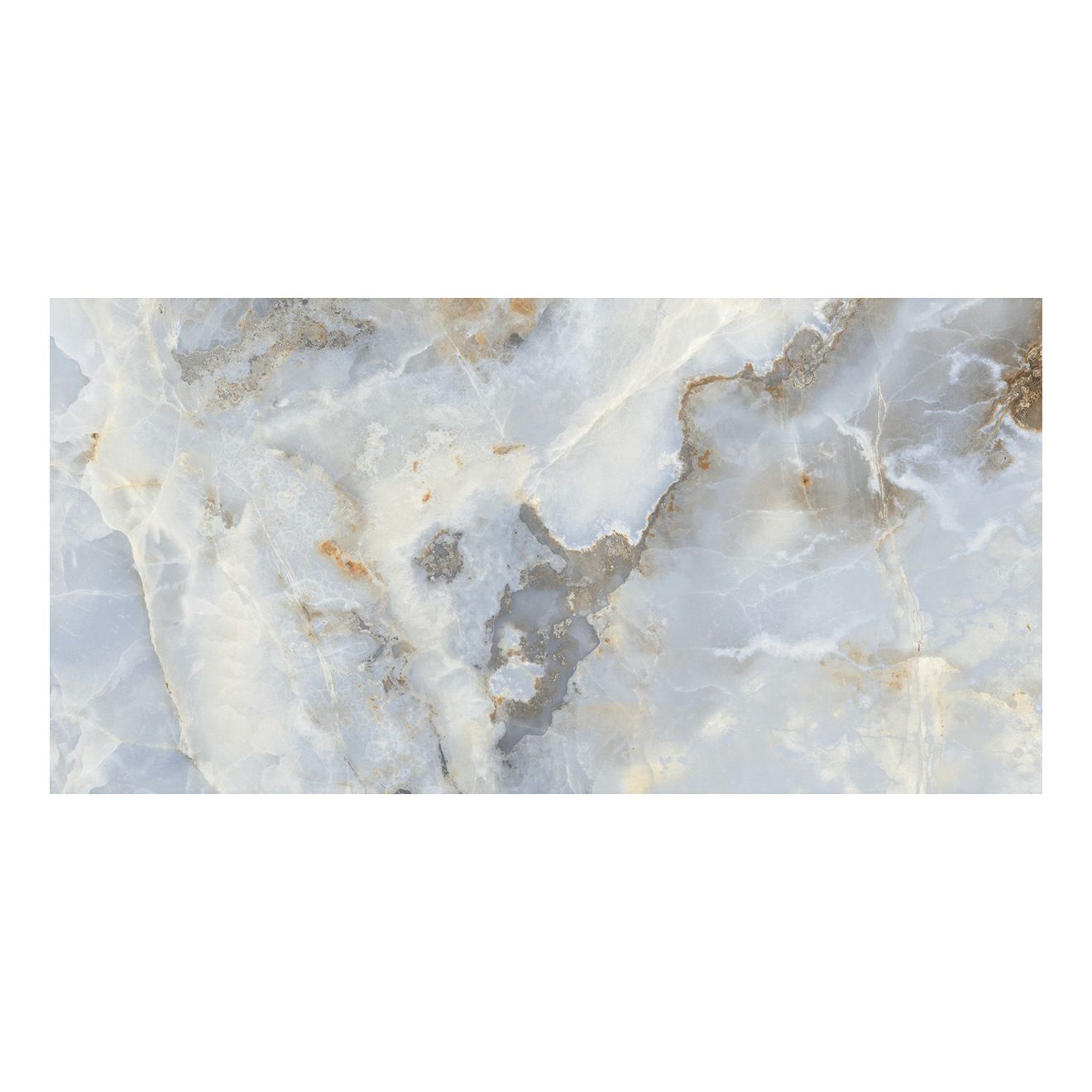 фото Напольная плитка absolut gres monty onyx azzul керамогранит голубая 60 х 120 см 2 шт
