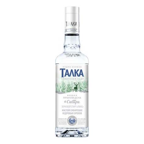 

Водка Талка Сибирский кедр 40% 0,5 л