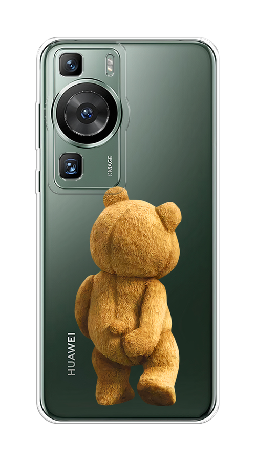 

Чехол на Huawei P60/P60 Pro "Медвежья спина", Коричневый;прозрачный, 6121050-1