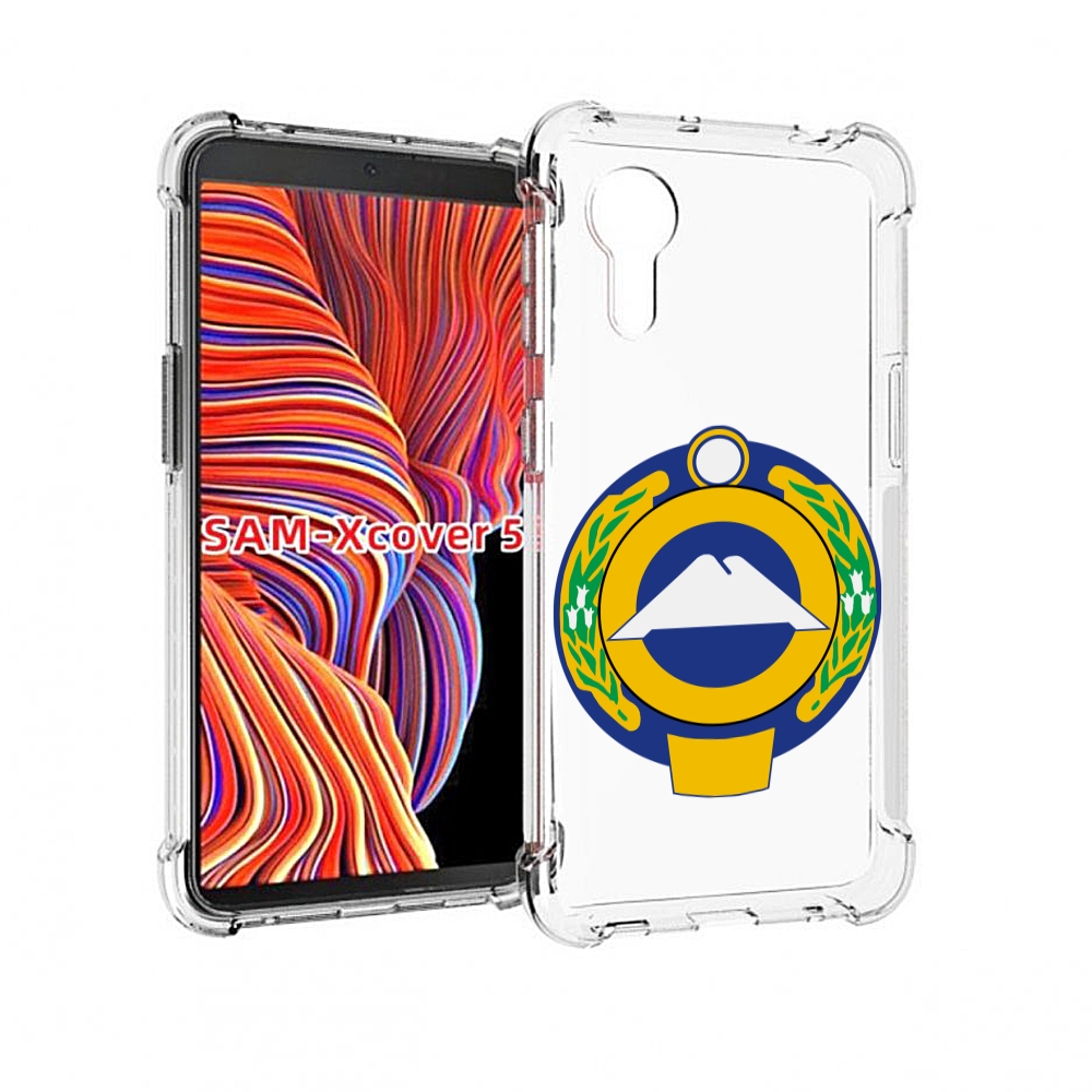 

Чехол MyPads герб-карачаево-черкессия для Samsung Galaxy Xcover 5, Прозрачный, Tocco