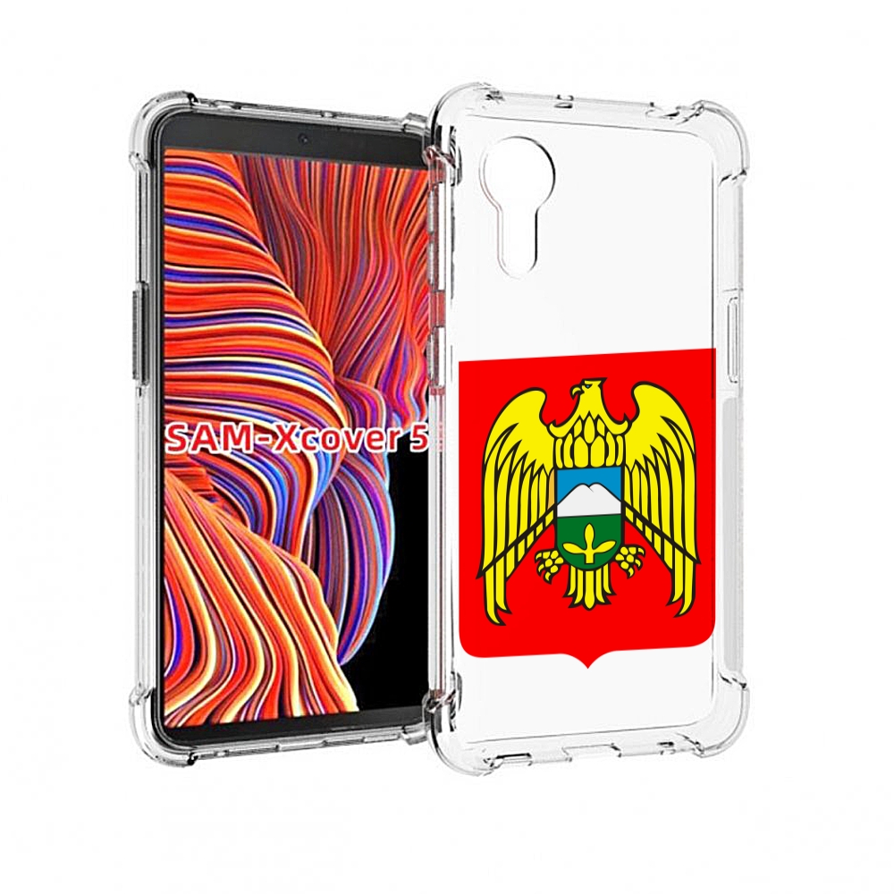 

Чехол MyPads герб-кабардино-балкария-нальчик для Samsung Galaxy Xcover 5, Прозрачный, Tocco