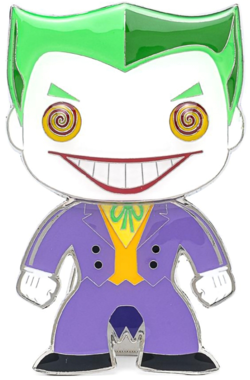 фото Значок funko pop pin: dc classic – joker large enamel pin