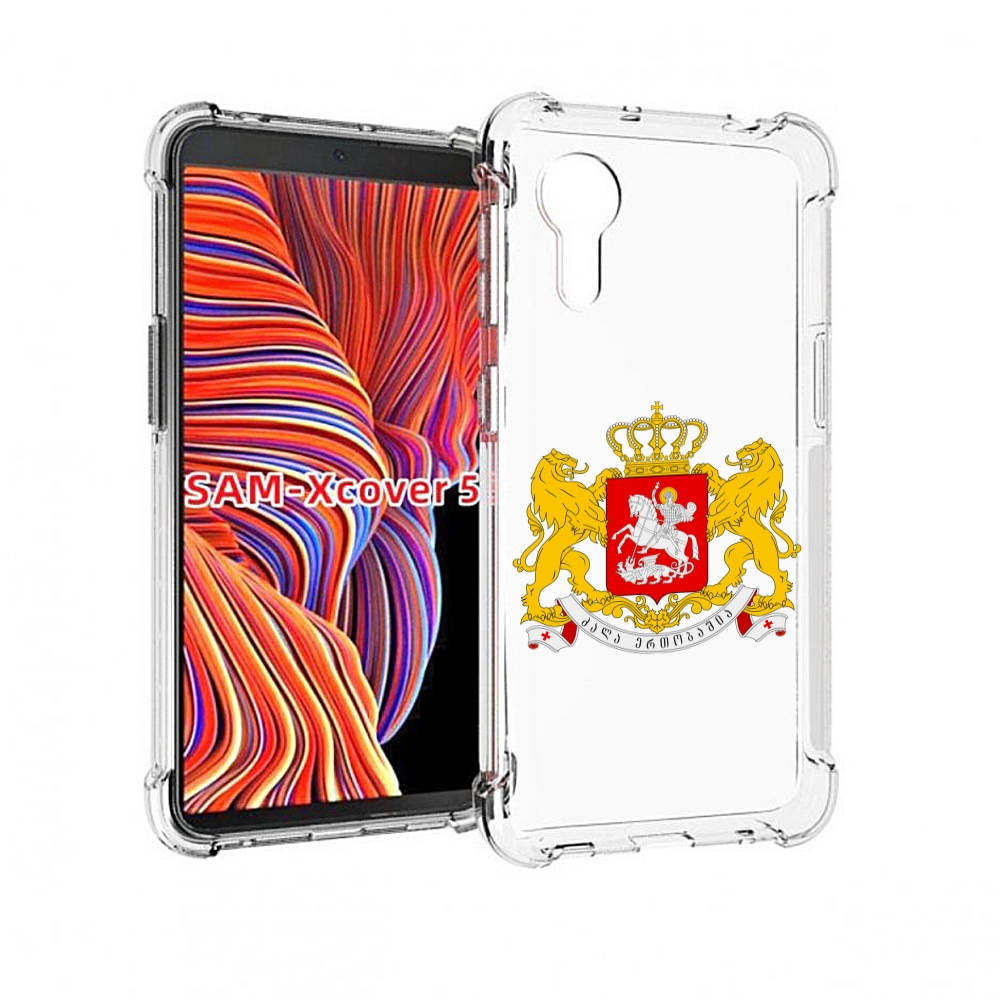 

Чехол MyPads герб-грузии для Samsung Galaxy Xcover 5, Прозрачный, Tocco