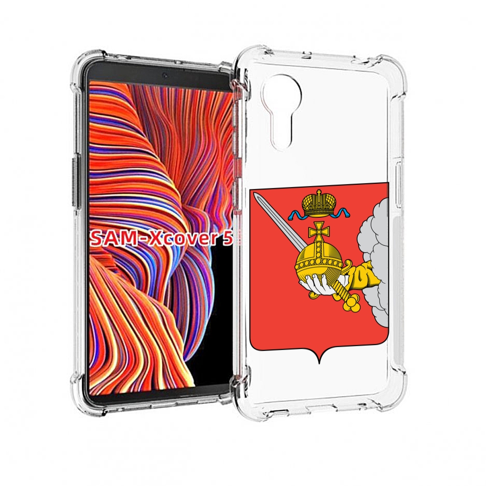 

Чехол MyPads герб-вологодскои-области для Samsung Galaxy Xcover 5, Прозрачный, Tocco
