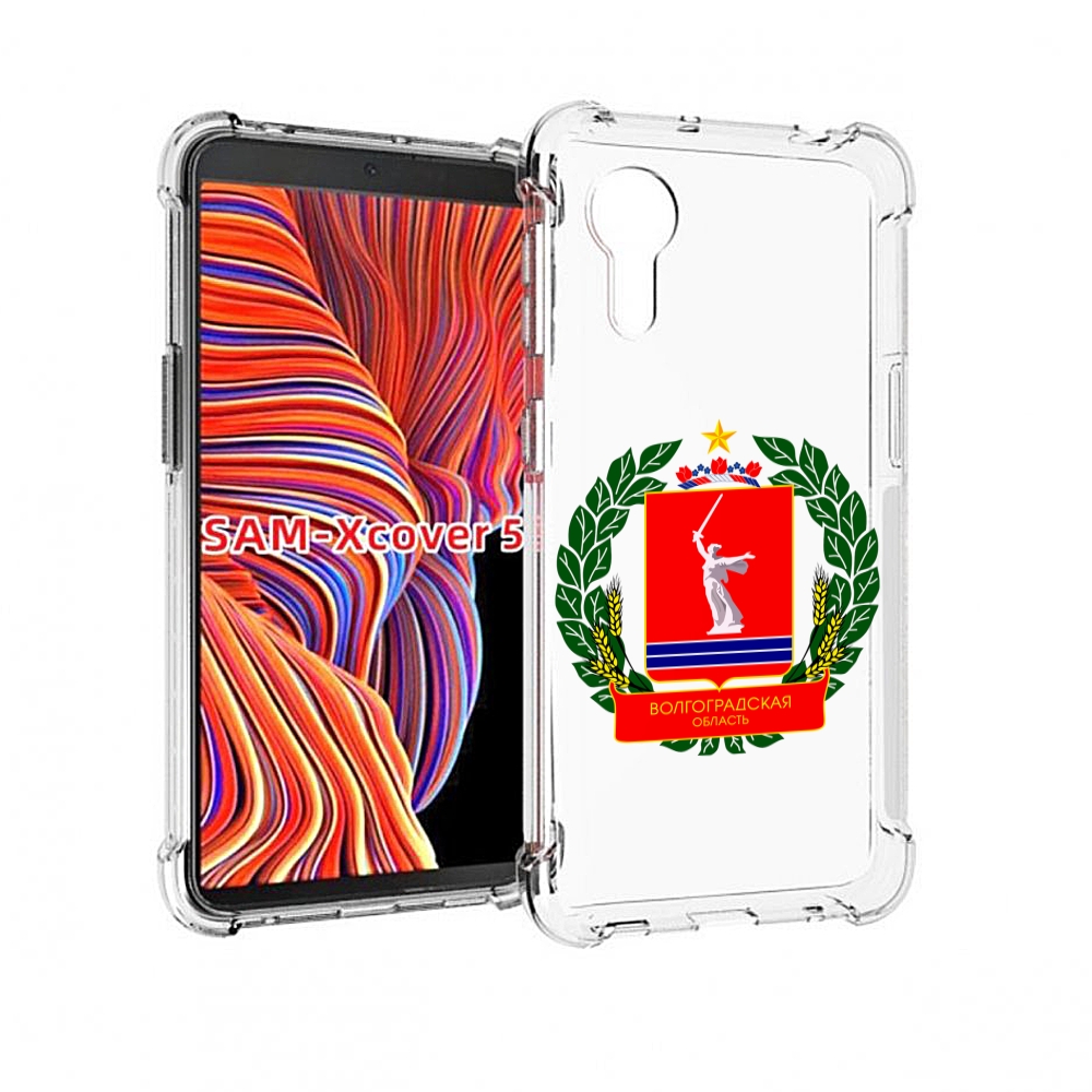 

Чехол MyPads герб-волголградскои-области для Samsung Galaxy Xcover 5, Прозрачный, Tocco