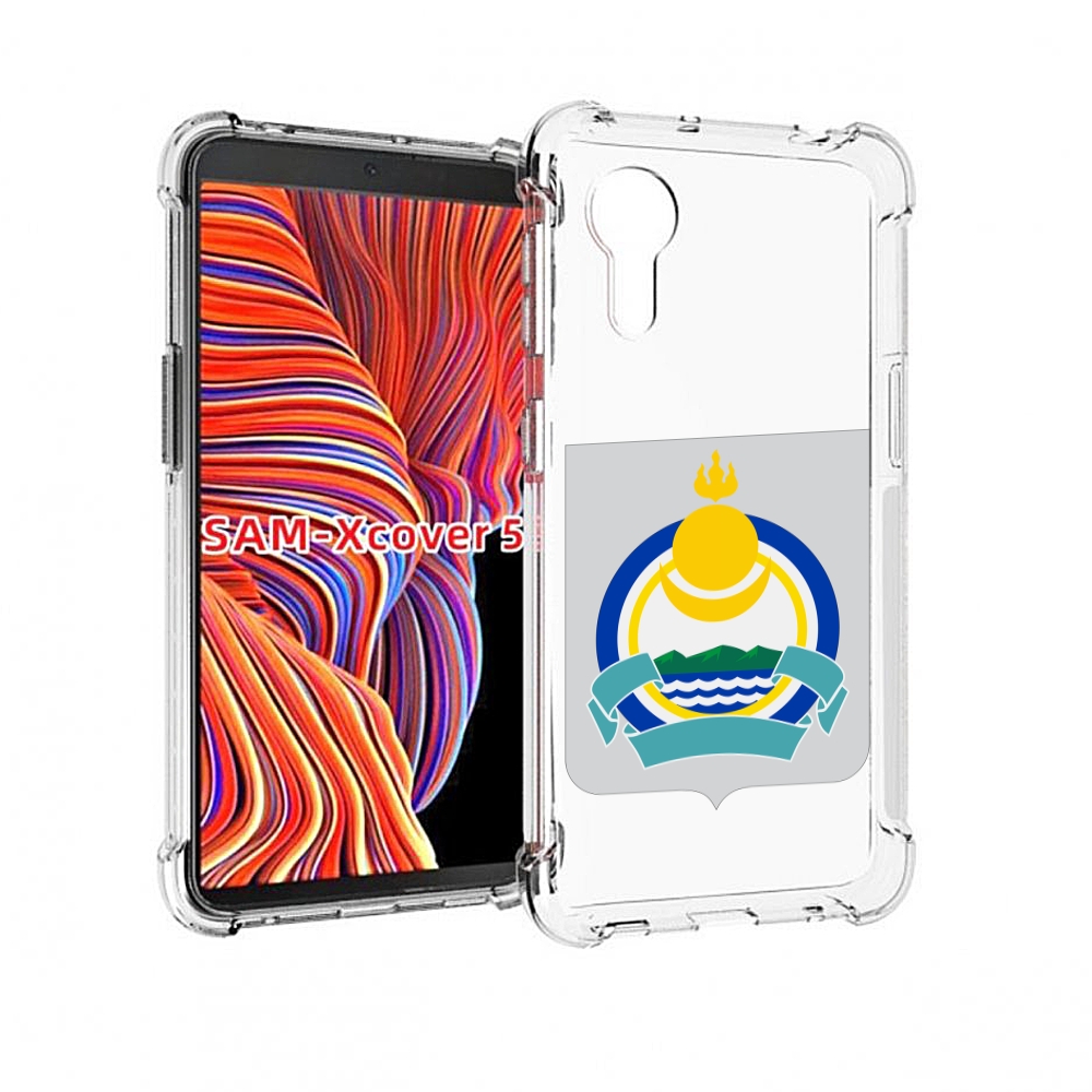 

Чехол MyPads герб-бурятия для Samsung Galaxy Xcover 5, Прозрачный, Tocco
