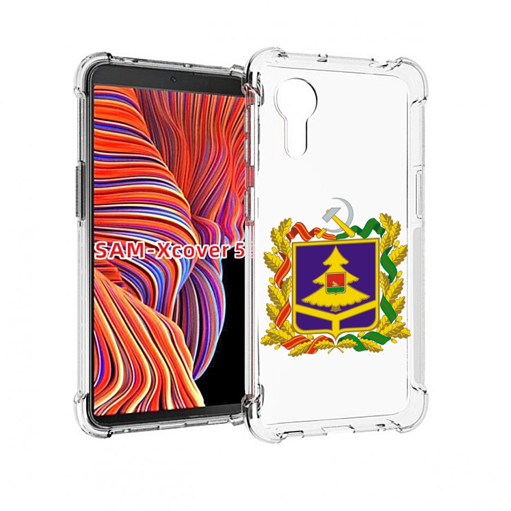 

Чехол MyPads герб-брянскои-области для Samsung Galaxy Xcover 5, Прозрачный, Tocco