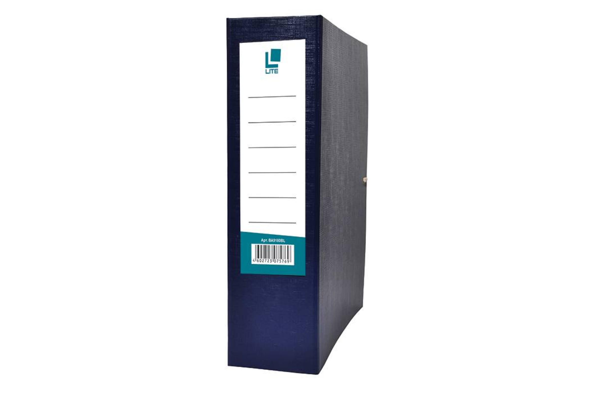 

Короб архивный LITE 240х310х80 мм синий бумвинил разобран., LITE 240х310х80 мм