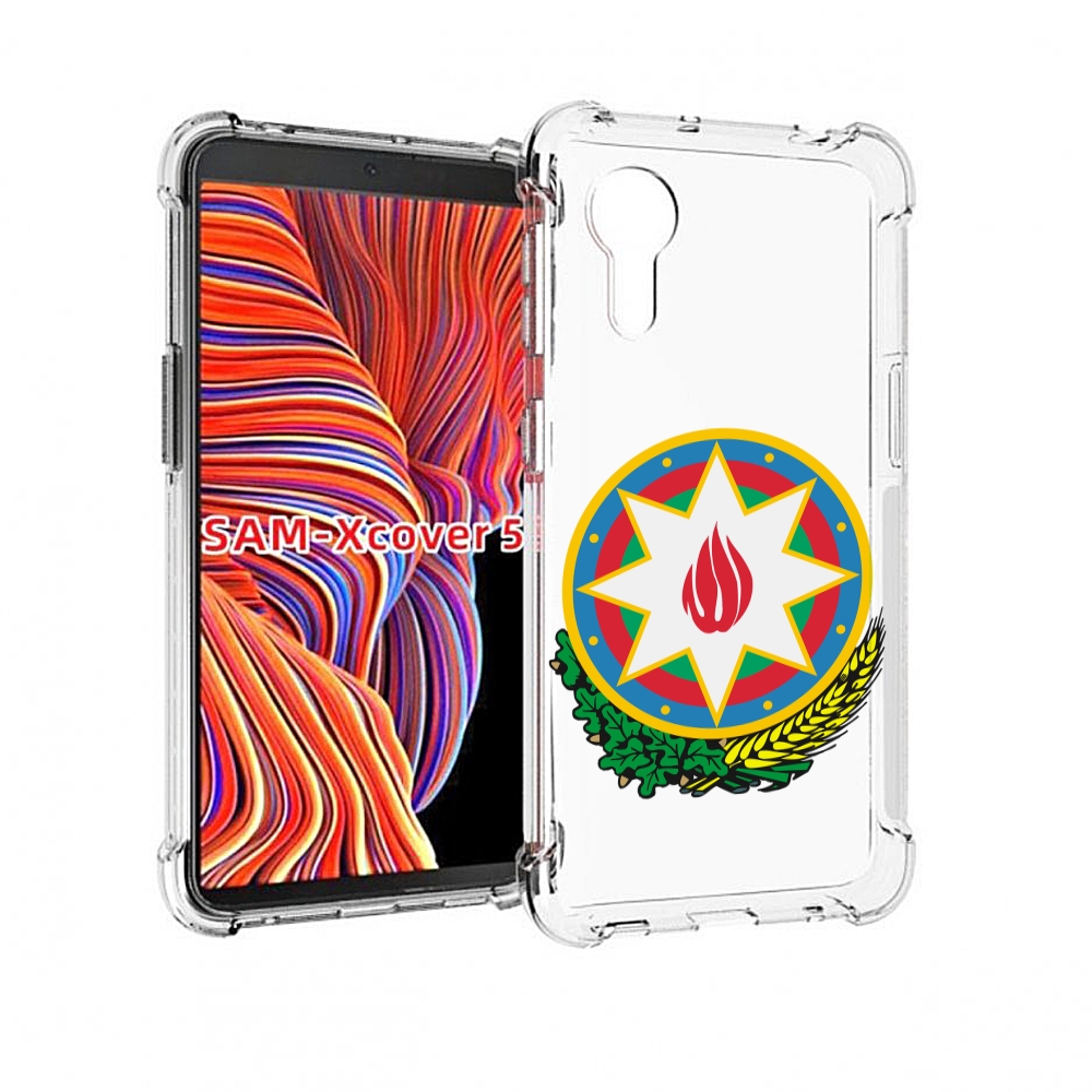 

Чехол MyPads герб-азербаиджан-2 для Samsung Galaxy Xcover 5, Прозрачный, Tocco