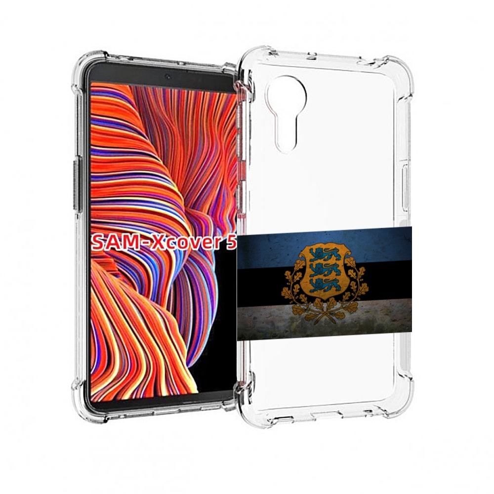 

Чехол MyPads герб флаг эстонии-1 для Samsung Galaxy Xcover 5, Прозрачный, Tocco