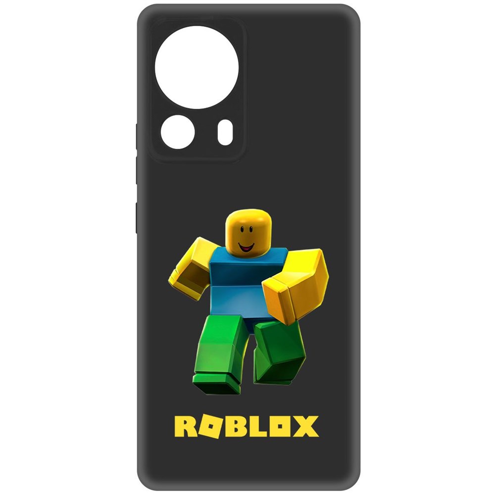 

Чехол-накладка Krutoff Soft Case Roblox-Классический Нуб для Xiaomi 13 Lite черный