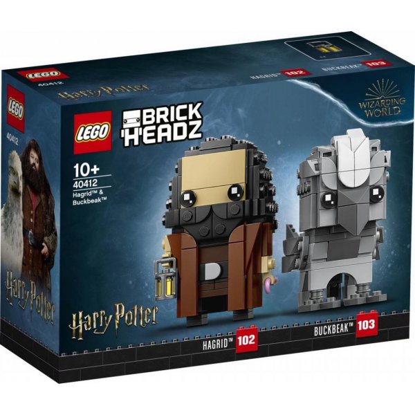 Конструктор LEGO BrickHeadz Хагрид и Клювокрыл конструктор lego brickheadz базз лайтер 40552