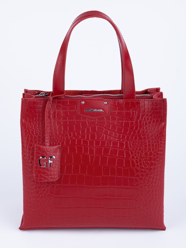 Сумка женская Giorgio Ferretti 2019831B ROSSO, 27х28х16 см