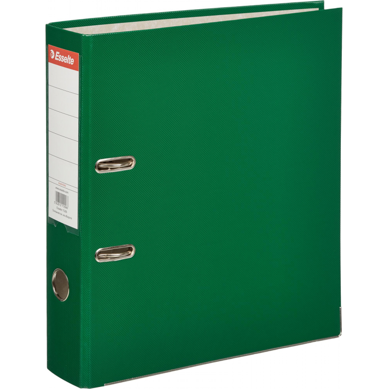 Комус Папка-регистратор Экономи A4, бумвинил, 75 мм, цвет зелёный