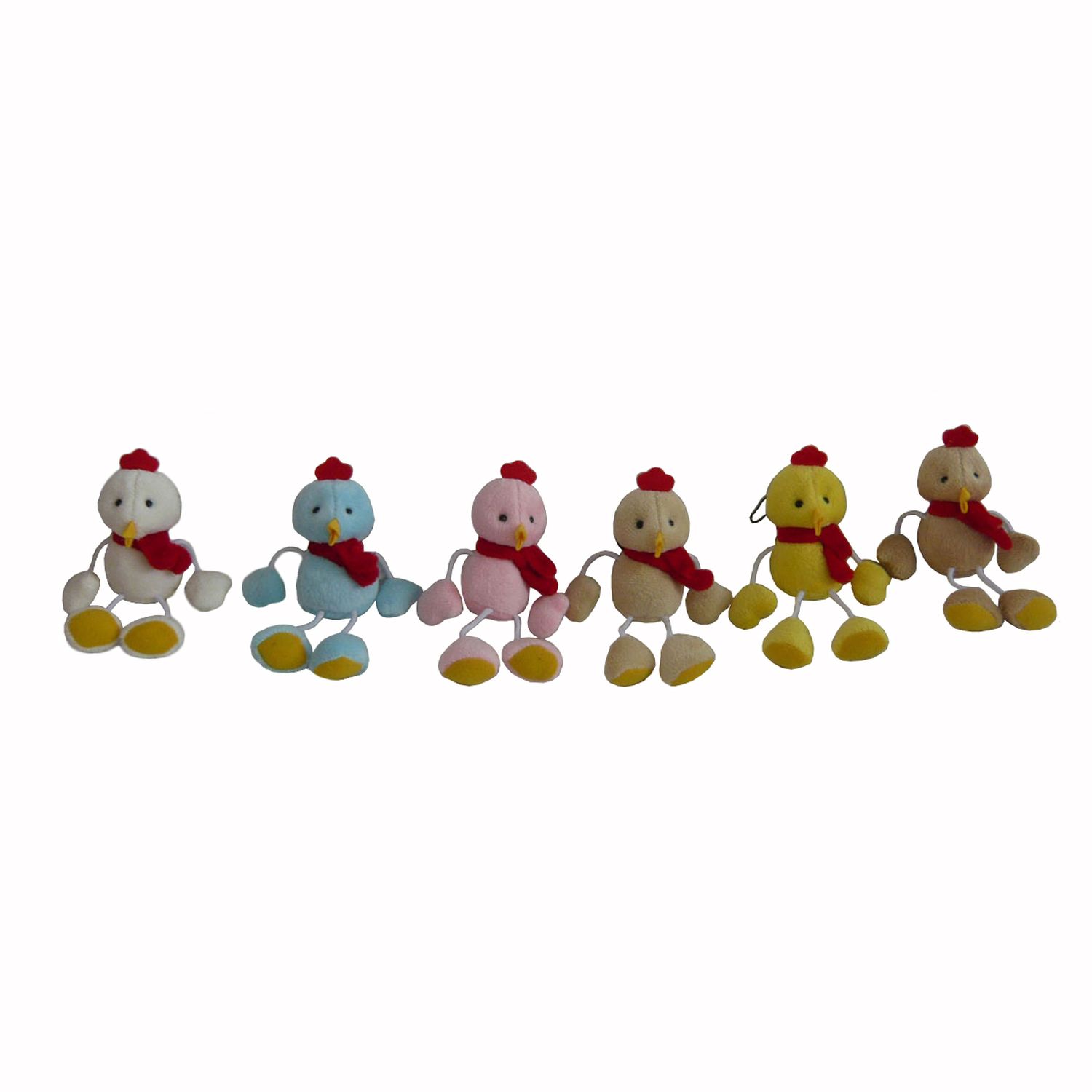Мягкая игрушка-брелок Snowmen Петух 11 см