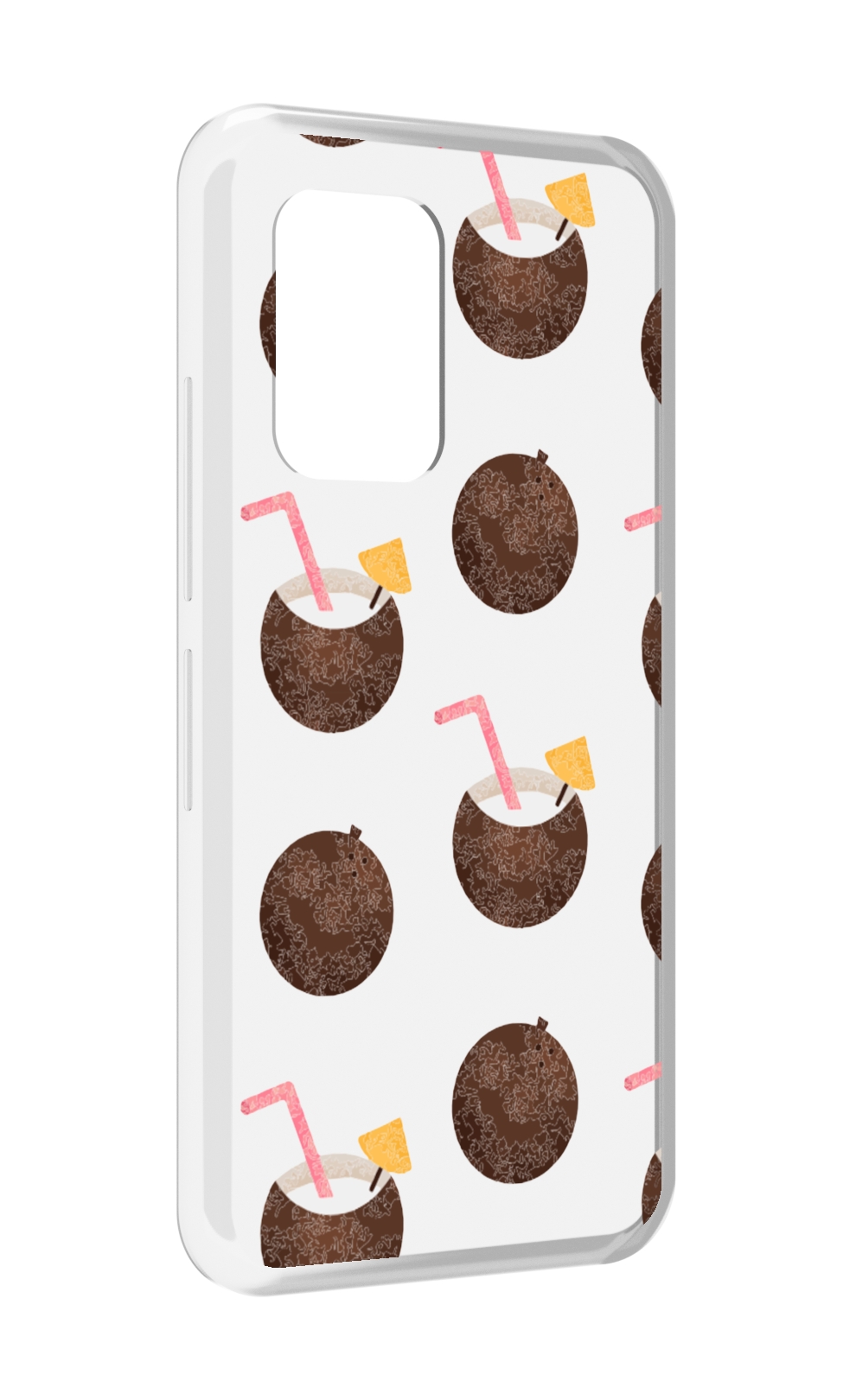 

Чехол MyPads кокосики для UMIDIGI Bison GT, Прозрачный, Tocco