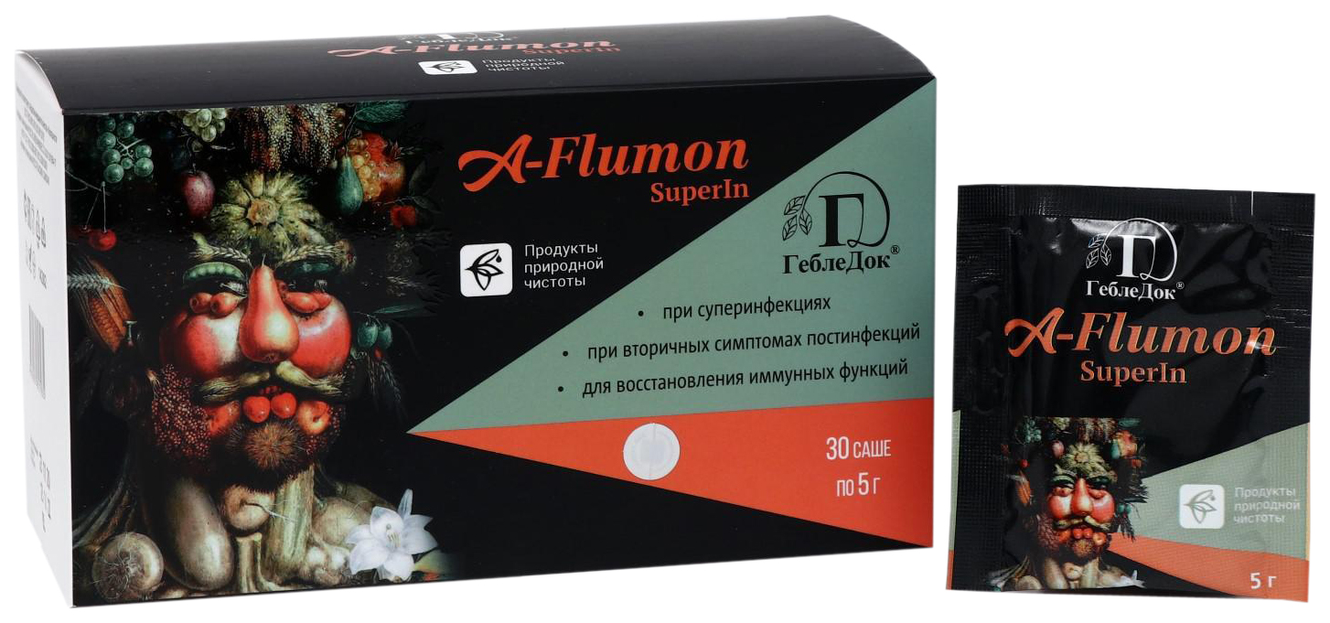 

Концентрат пищевой A-Flumon SuperIn 30 саше-пакетов по 5 г