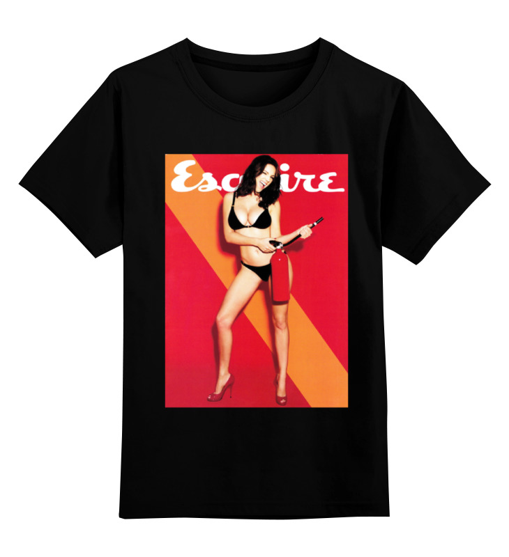 

Детская футболка Printio Esquire / келли брук цв.черный р.104, 0000000785542