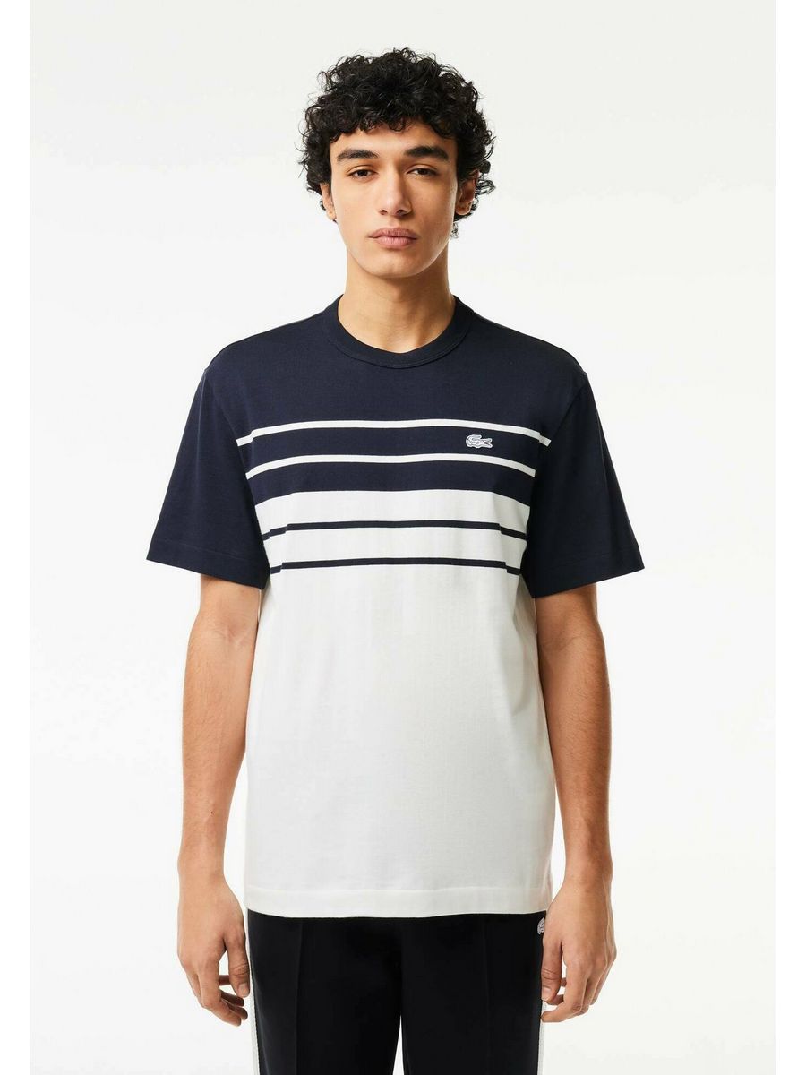 

Футболка мужская Lacoste LA222O0EZ белая XL, Белый, LA222O0EZ