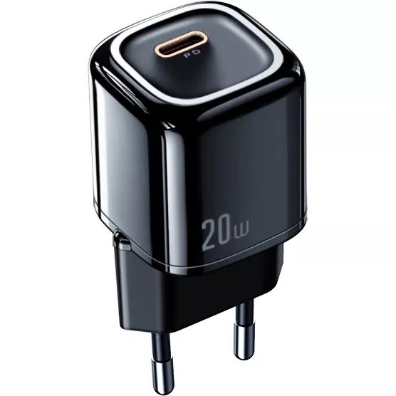 Сетевое зарядное устройство Mcdodo Mini 20 W PD (Type-C) Fast Charger чёрное (CH-829)