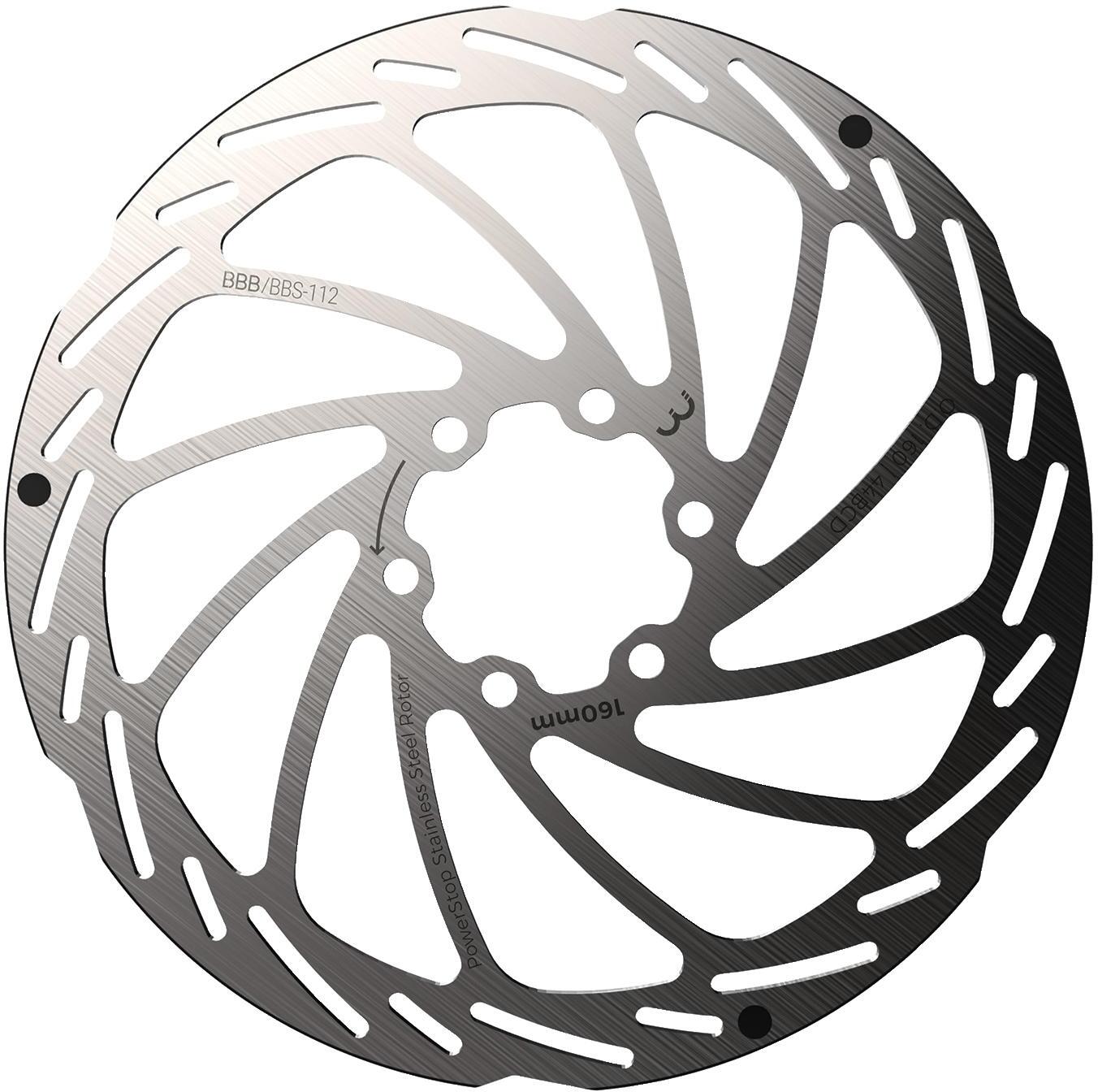 

Тормозной диск BBB 2020 Powerstop 160 мм Silver, Powerstop