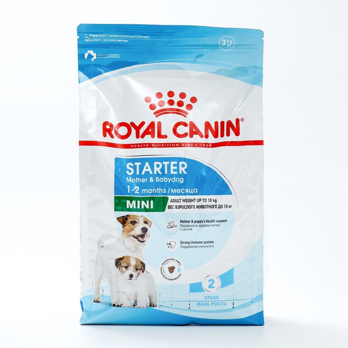 

Сухой корм для кормящих собак и щенков Royal Canin Mini Starter 3 кг