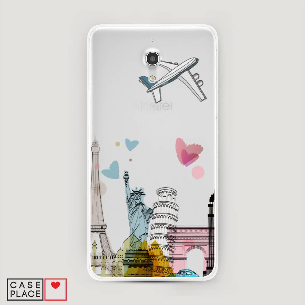 

Чехол Awog на Alcatel Pixi 4 (5) 5045D / Алкатель Pixi 4 (5) 5045D "Самолет путешествий", 170250-10