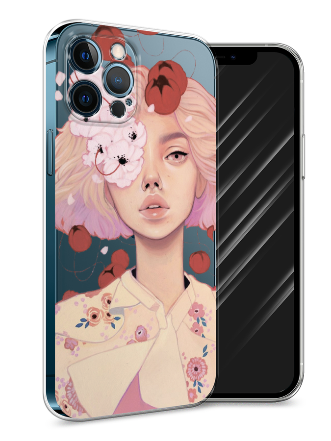 

Чехол Awog на Apple iPhone 12 Pro Max / Айфон 12 Pro Max "Цветочная анархия", Разноцветный, 12750-7