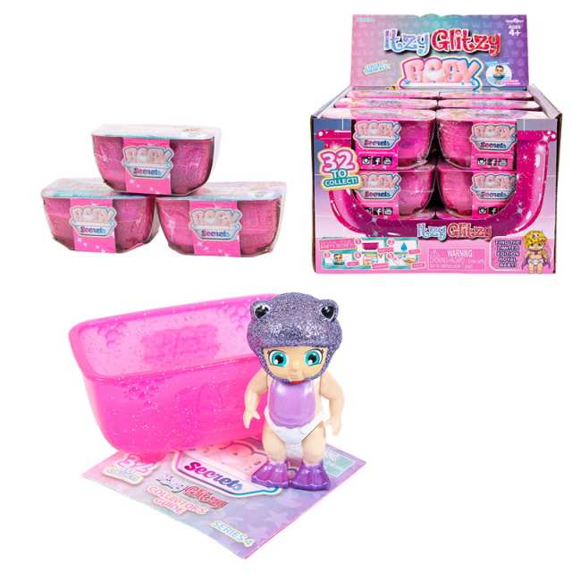 фото Коллекционная куколка в ванной baby secrets junfa toys itzy glitzy, в ассортименте