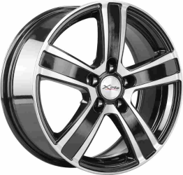 

Колесный диск Xtrike X-108 7,0x16 5x100 D67.1 ET38 цвет BK/FP