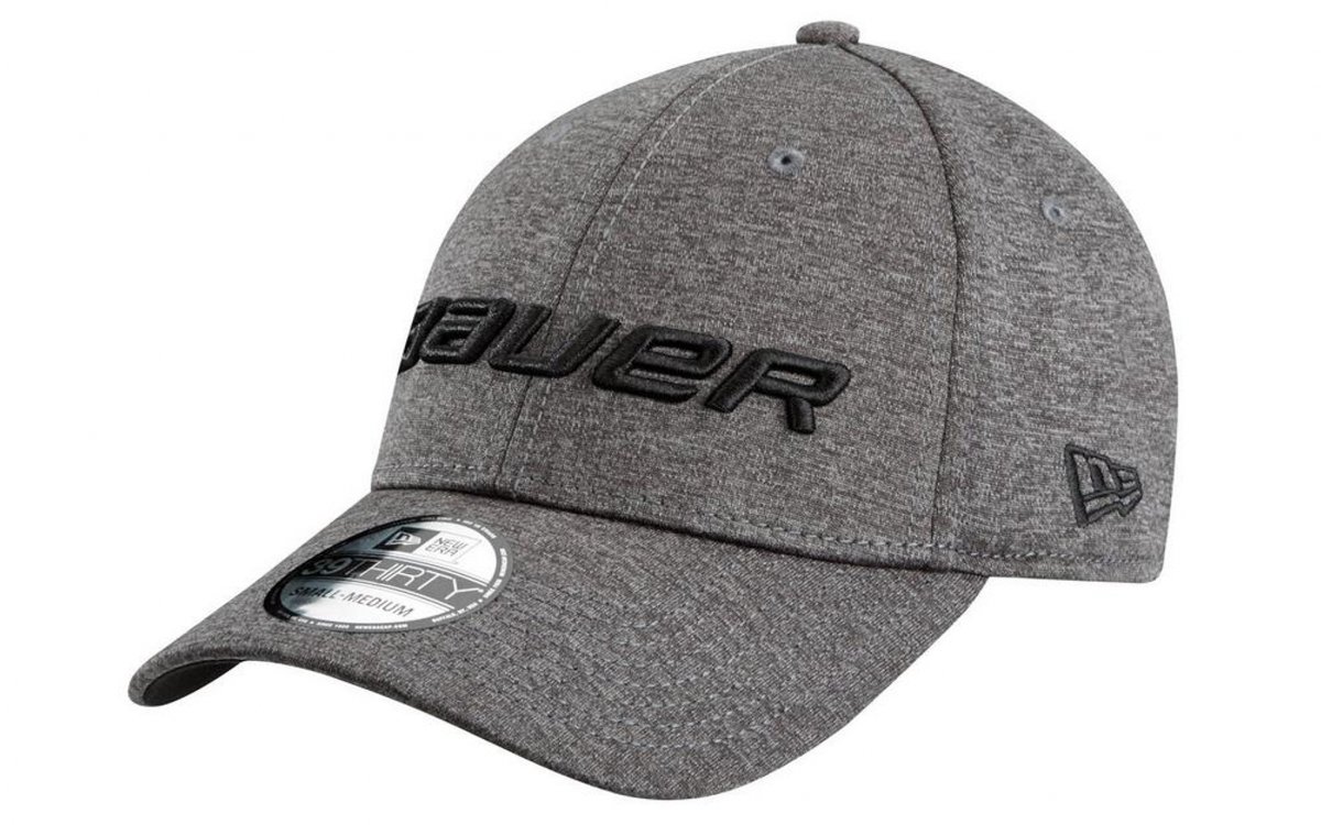 

Бейсболка мужская Bauer New Era 39Thirty, серый, New Era 39Thirty