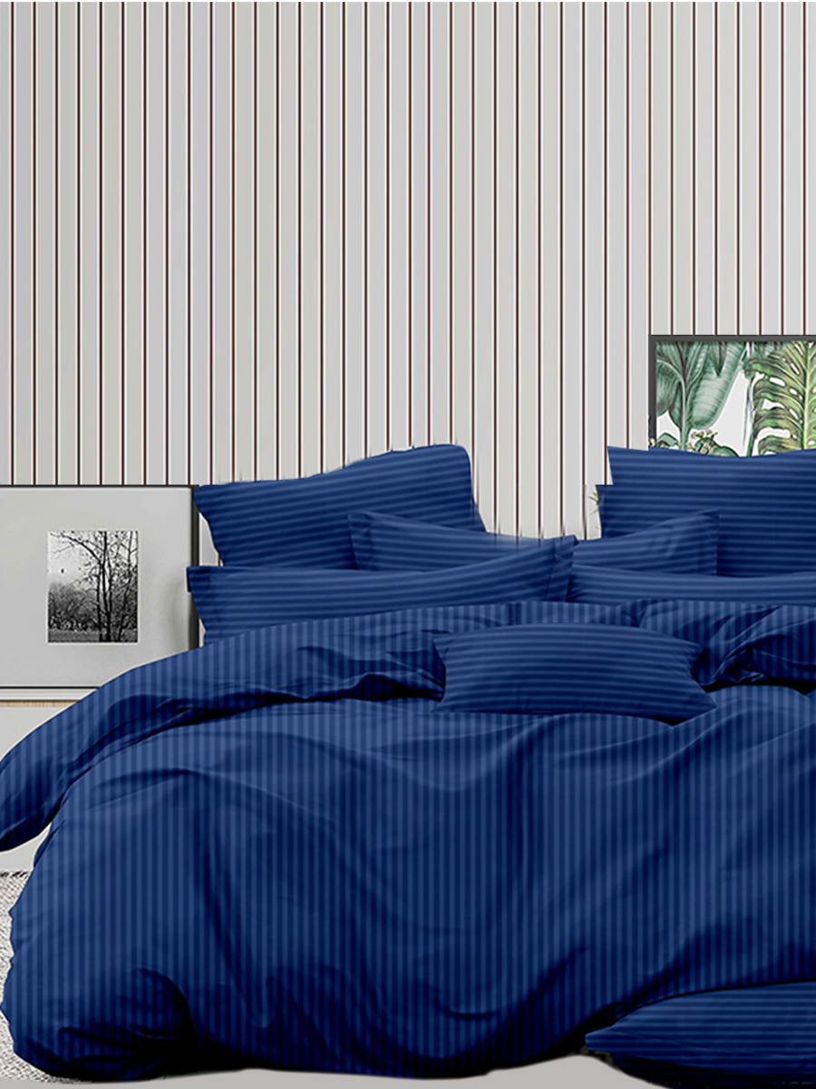 

Пододеяльник Milky Garden "Dark blue" 2-спальный 175х215 см, Синий