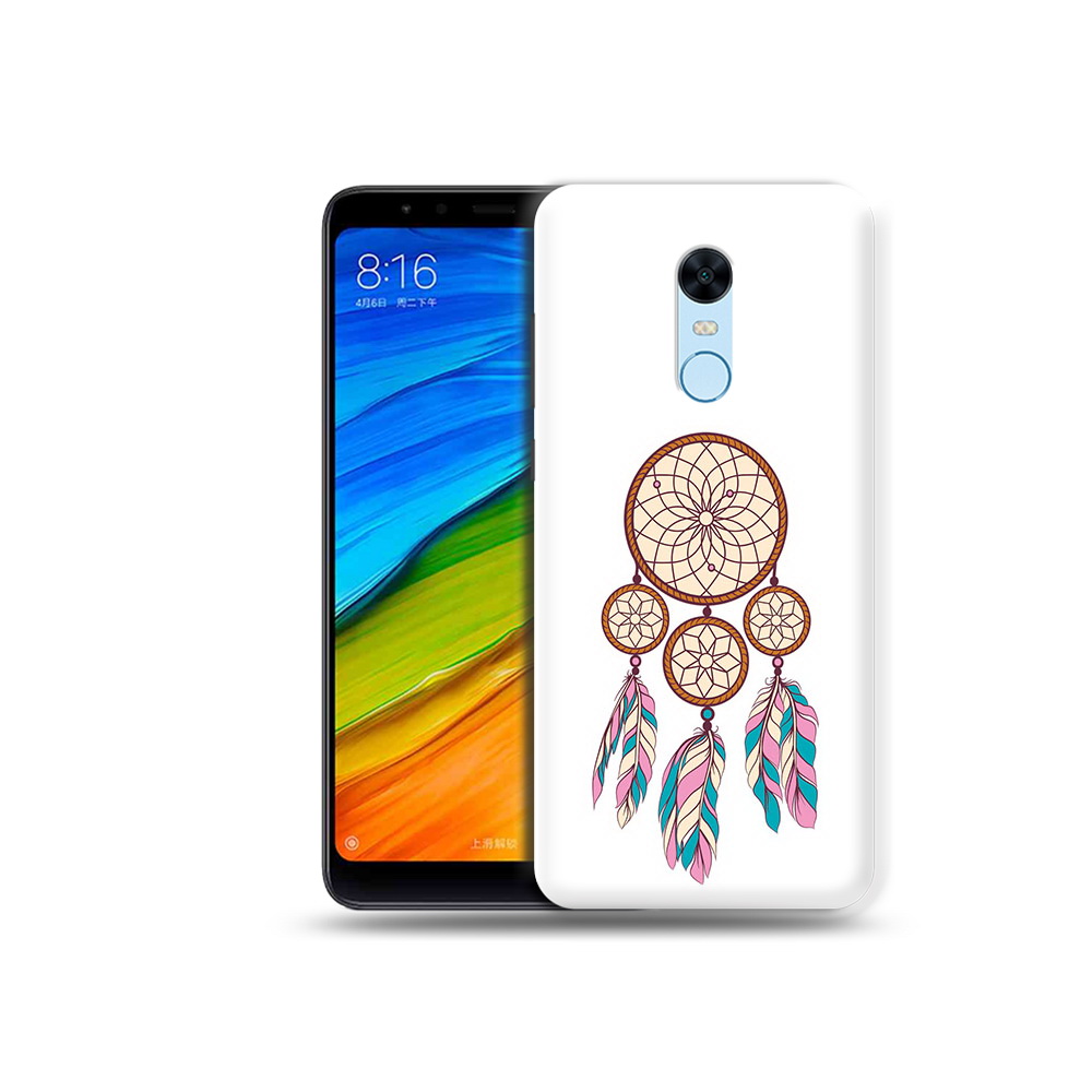 Чехол MyPads Tocco для Xiaomi Redmi 5 Plus ловец снов бежевый (PT94743.327.442)